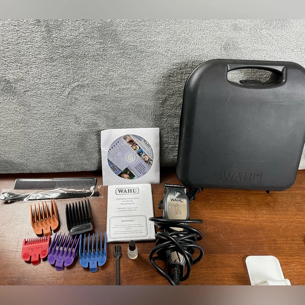 Wahl Corded Clipper Kit for Dogs And Animals Used. We only used it a few times